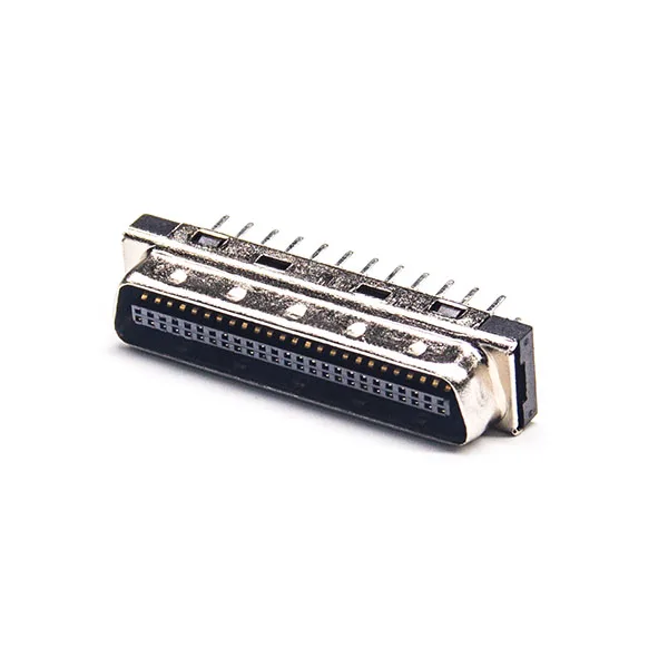 Straight Scsi Connector Hpcn Type 50 Pin Male Hpcn50 Connector For Pcb Mount Buy Straight Scsi