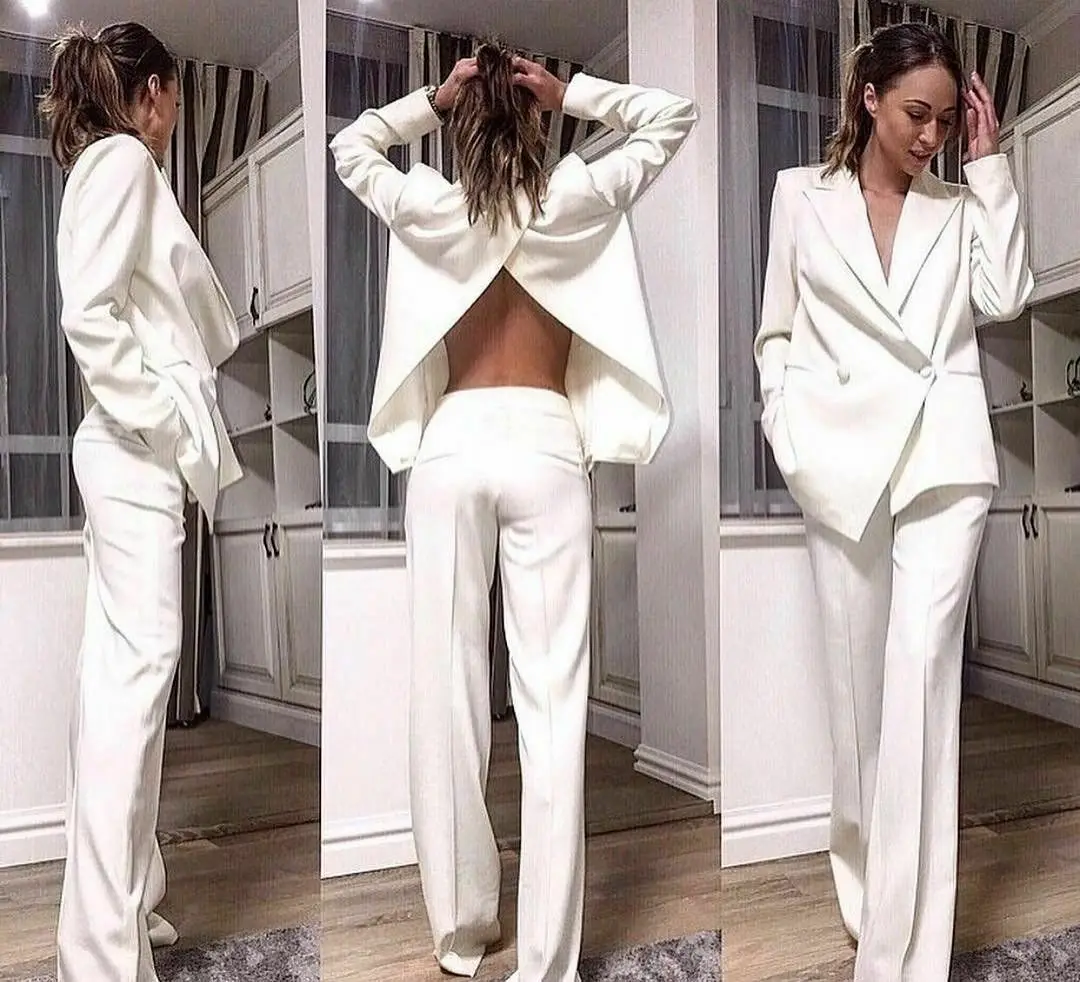 Women Suits Body Suits Back Split Work 