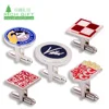 Cheap monogrammed gunmetal snap import saudi arabic korea turkey italian map globe design your own brand gold plated cufflinks