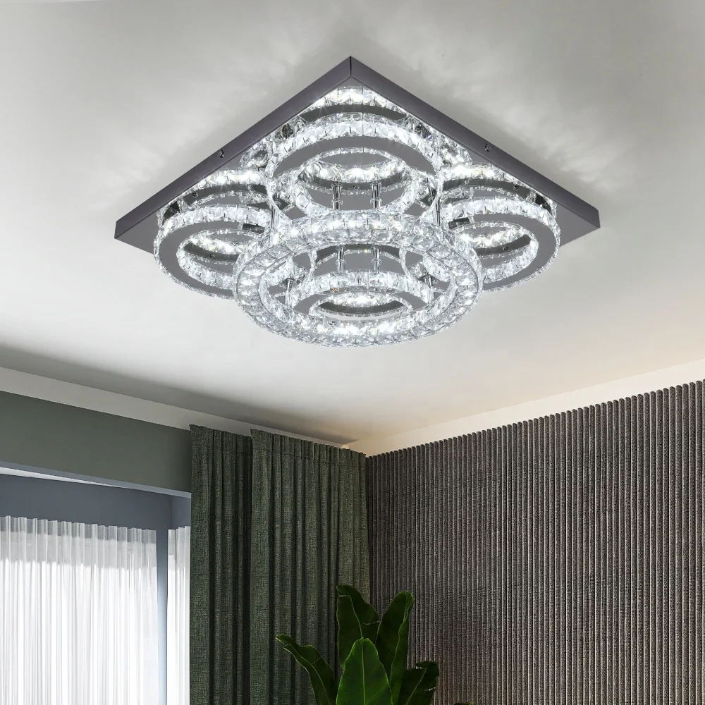 Modern Ceiling Lamp Dining Room Lighting Bedroom Square Led Ceiling Light