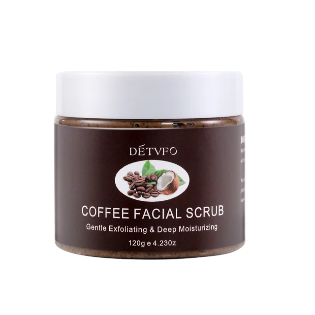 

In Stock Deep Moisturizing Exfoliating Skin Yeast Organic Coffee Body Scrub Wholesale