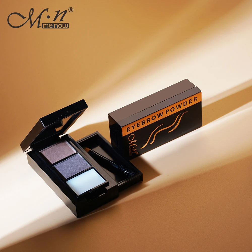 

MENOW eyebrow powder palette eyebrow wax and powder 2 colors makeup