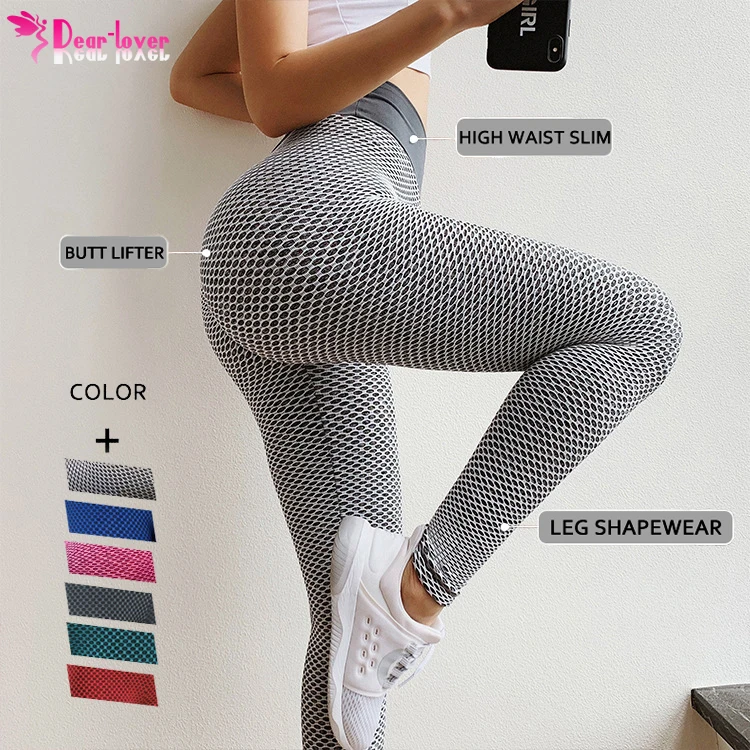 

Dropshipping Fashion New Style Black High Waisted Tight Tik Gym Active Wear Booty Tight Tiktok Leggings, Customized tik tok leggings