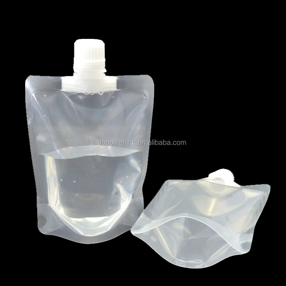 30ml 50ml 100ml Spout Pouch Bag Stand Up Liquid Pouch With Spout The ...