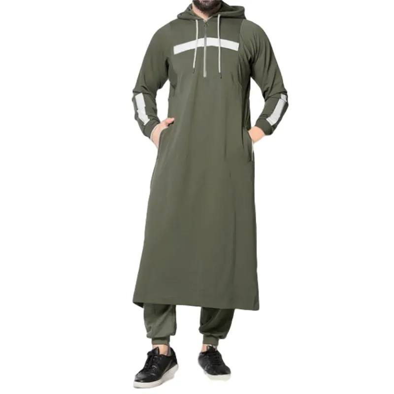 

Hooded Morocco clothing for muslim men, 4 colors mixed