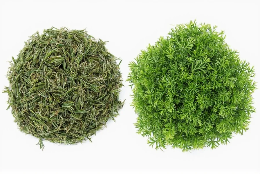 Proper storage containers for dried dill and other herbs