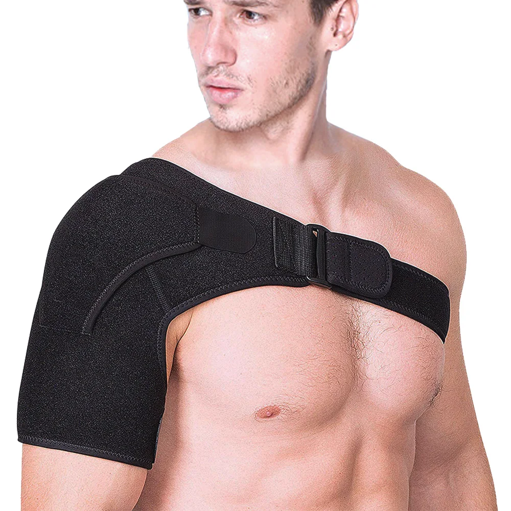 

Hot selling neoprene compression shoulder support brace shoulder guard for adults