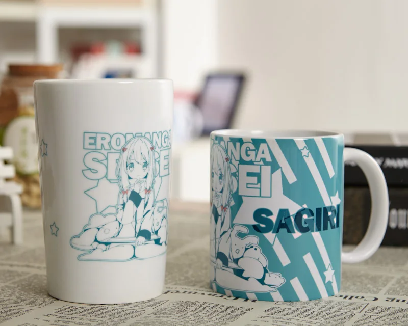 High quality customize white ceramic coffee mugs for sublimation