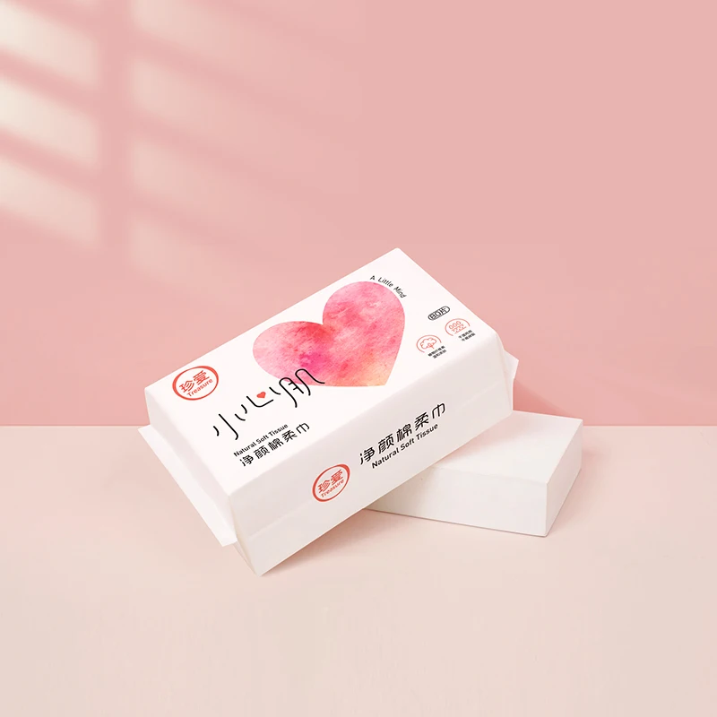 

Hot Selling Plant Fibres Materials OEM Logo Dry Cotton Wipes