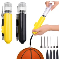 

Actearlier black dual action ball pump for sports soccer ball basketball volleyball rugby ball custom with logo