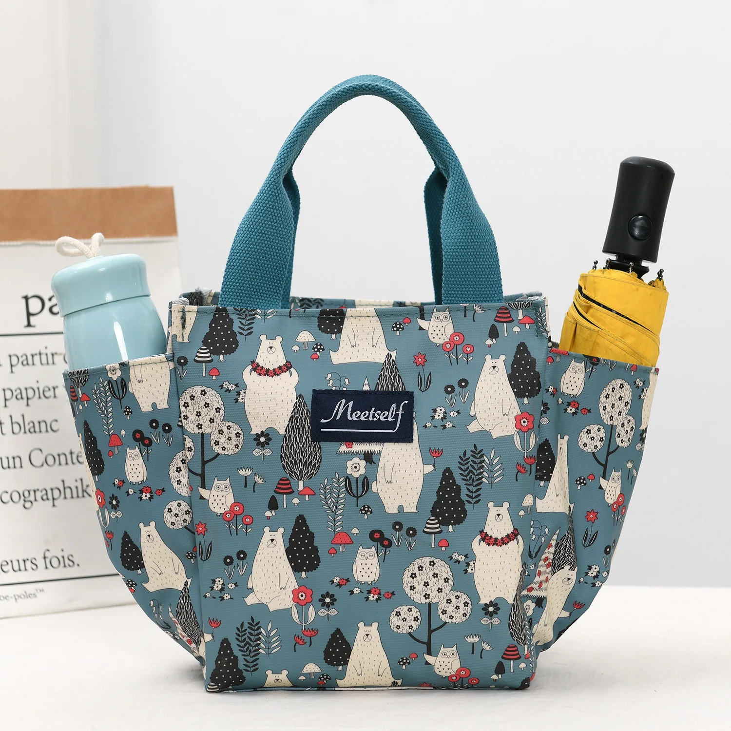 

outdoor thickened handbag water resistance insulation portable picnic lunch bags