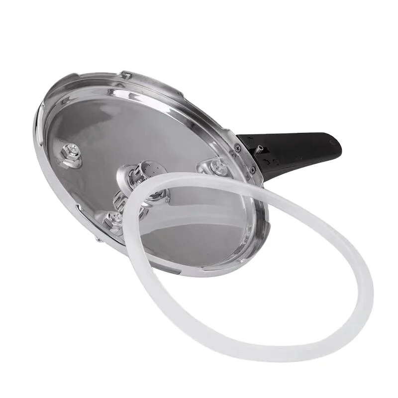 

Amazon Hot Sale Stainless Steel Pressure Cookers Securely Rubber Sealing Ring Silicone Ring, White