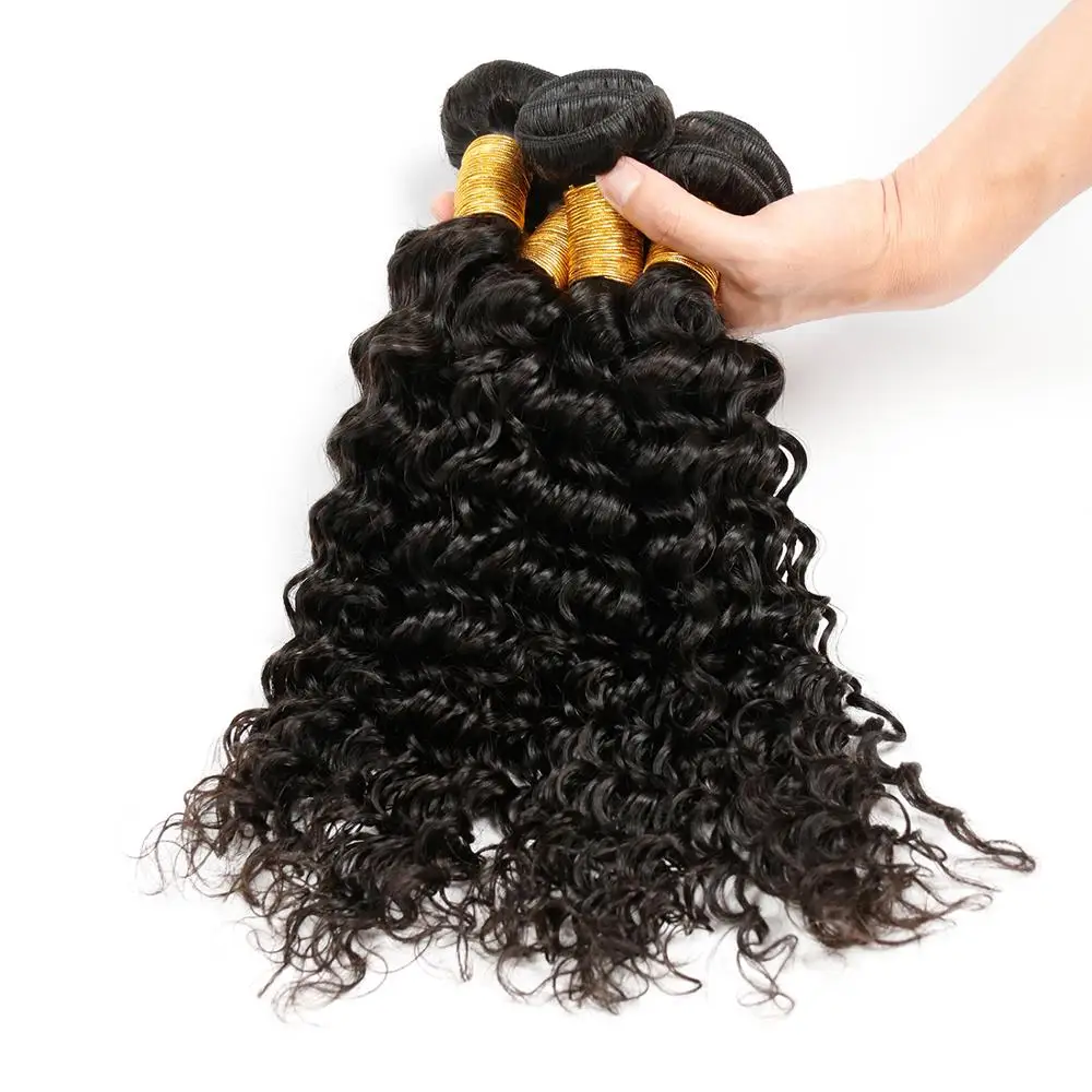 

Virgin Cuticle Aligned Hair Deep Wave, Wholesale Virgin Human Hair Weave Bundle Vendors, 10A Mink Virgin Brazilian Hair Bundles