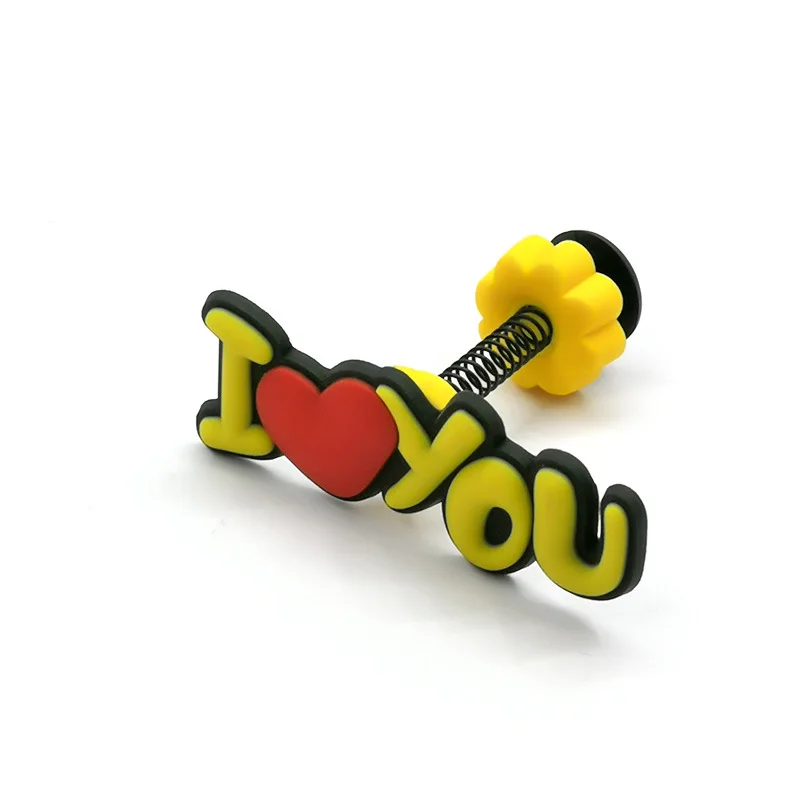 

Personality creative three-dimensional spring cartoon beach garden shoe buckle charm accessories dynamic swinging cute