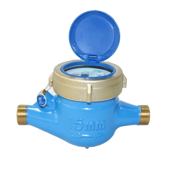 
DN15mm Brass Water Meter body of dry dial type 
