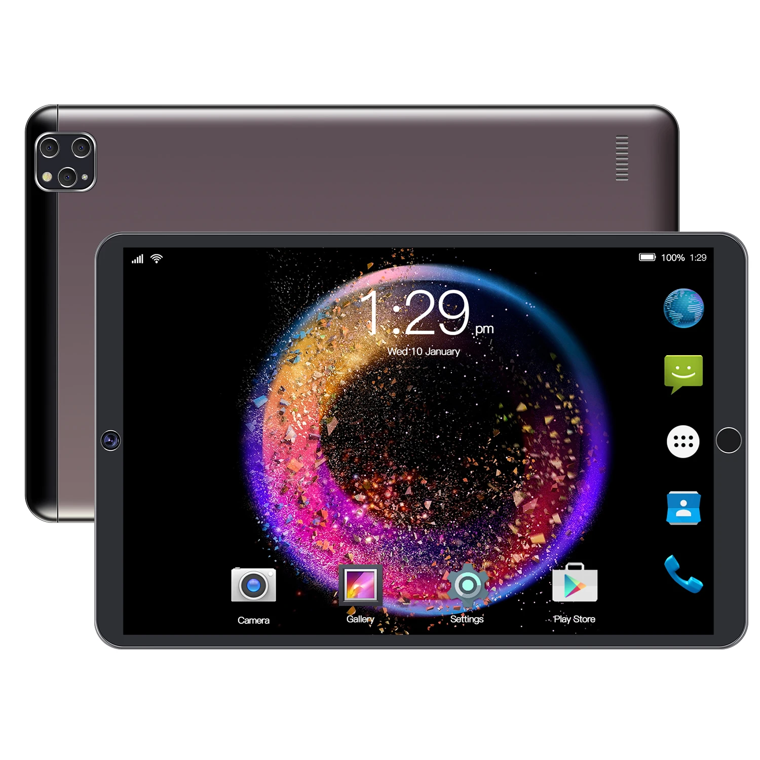 

Wholesale 8GB + 256GB PC Tablet Portable Tablet 8+13MP Dual Android 10.0 Tablet PC