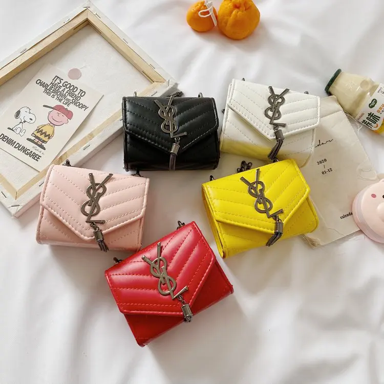 

Fashion of new girls' One Shoulder kids Messenger Bag with tassel accessories in 2020, 6 colors