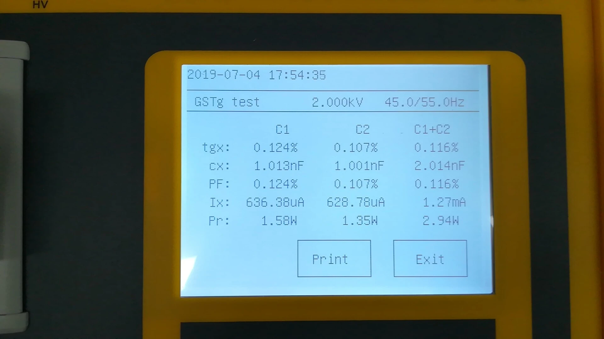 HVHIPOT Automatic CVT Capacitance Test Kit Tan Delta Tester GD6800