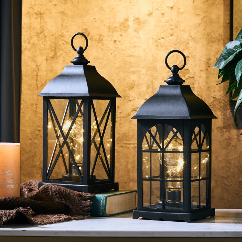 

Old-fashioned country home decoration desk decoration home decoration accessories modern Christmas ornament night light creative