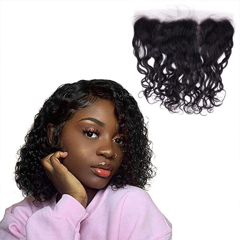 

Lace Front Closure Human Wig Kinky Curly Closures And Frontals Burmese Curly Hair, Changed