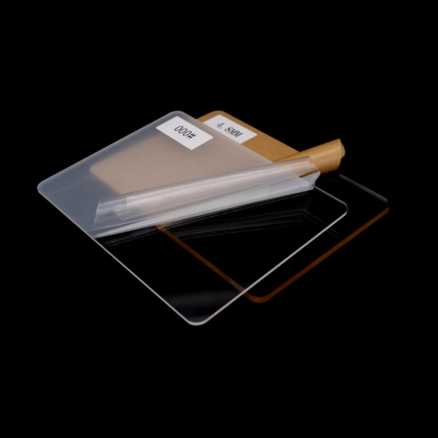 1/8 to 1/2 Inch Transparent Acrylic Sheet 4ft x 8ft for Crafts ...