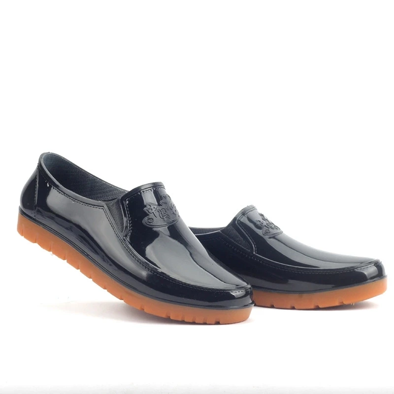 men's plastic slip on shoes