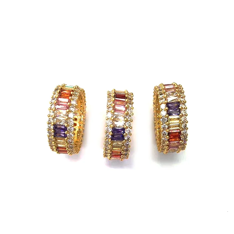 

RM1010 Latest gold ring designs for girls,fashion ring with natural zircon gemstone