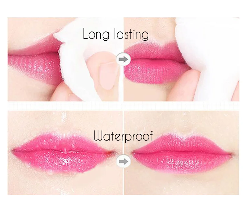 Moisturizer Long-lasting Jelly Flower Lipstick Makeup Temperature Changed Colorful Lip Blam Pink Transparent Wholesale
