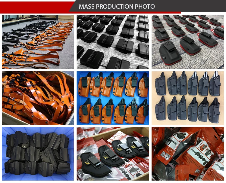 Gun&flower Universal Shoulder Holster With Double Magazine Pouch And