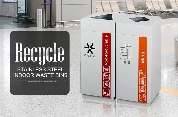RECYCLE-WASTE-BINS