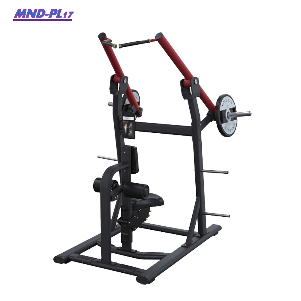 

2021 MND-PL17 equipment gym professional / hammer strength / Iso Lateral Front Lat Pulldown, Customized