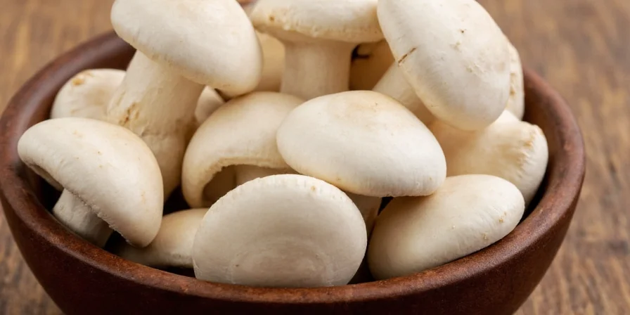 Comparison chart of calories in mushrooms vs other vegetables