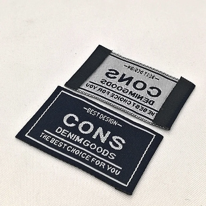 

Custom Woven Label Luxury Brand Clothing Label Tags, Custom color