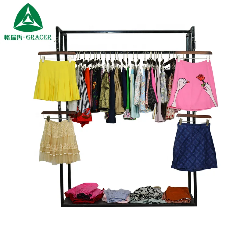 

Ladies Skirt Mini Second Hand Clothing Used Clothes, Mix colour