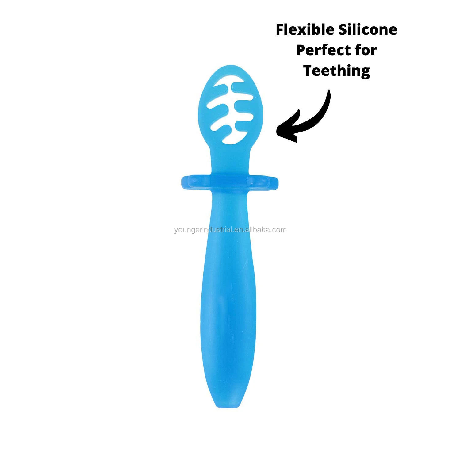 Little Dippers Baby Spoon Soft Bpa Free Silicone Feeding Utensil Set