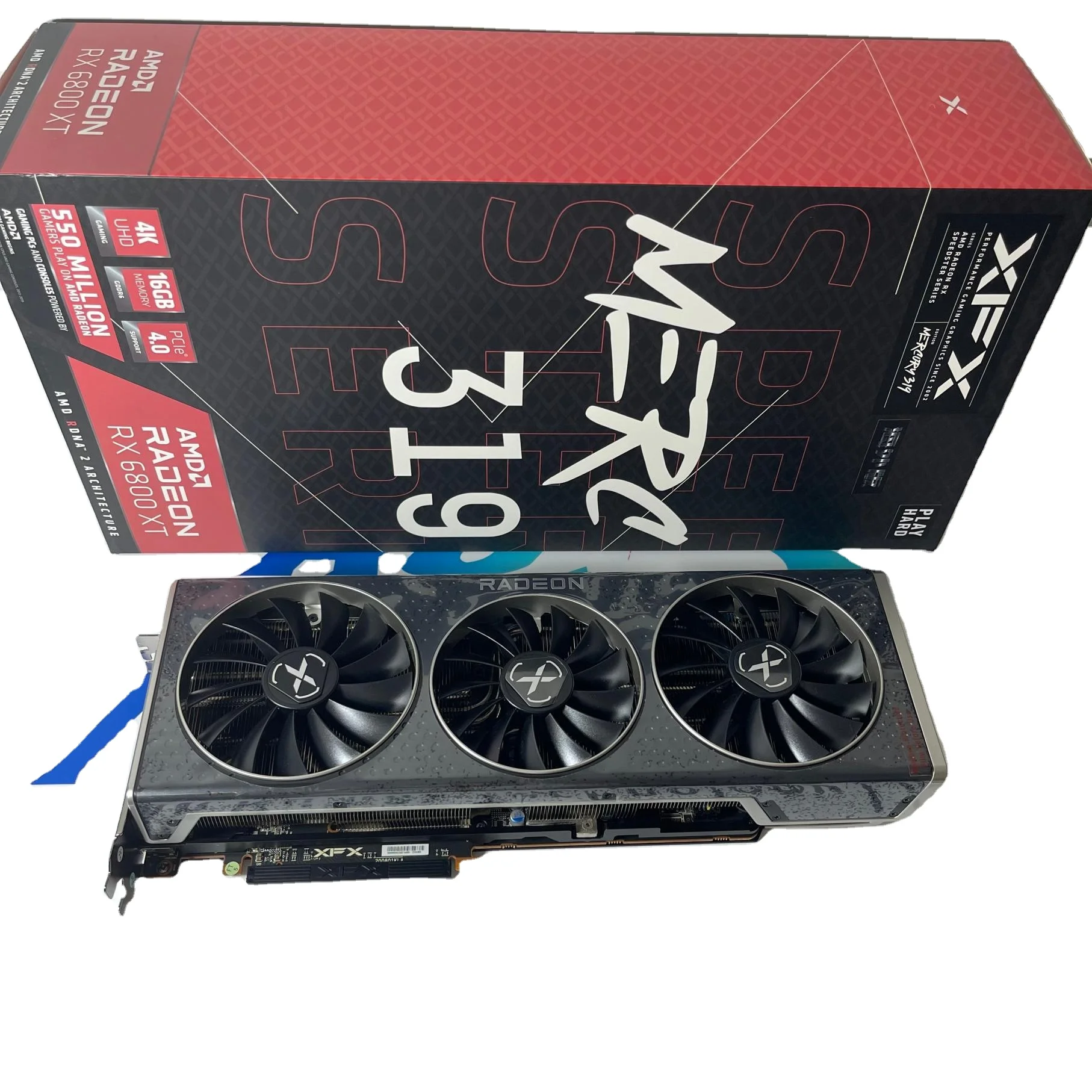 

Authentic XFX Stock AMD Radeon Rx3060Ti/5700XT/RX 6800 XT 16G Gaming Graphics Card with GDDR6 16GB Memory RX 6800XT Video Card