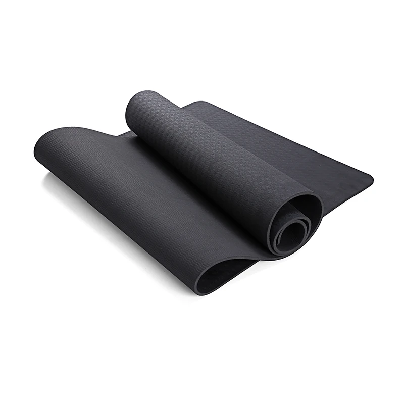 

2021 Hot Sale TPE Yoga Mat New Design Durable Private Label Organic Custom Logo Print, Green,pink,blue,grey,purple,or customized color