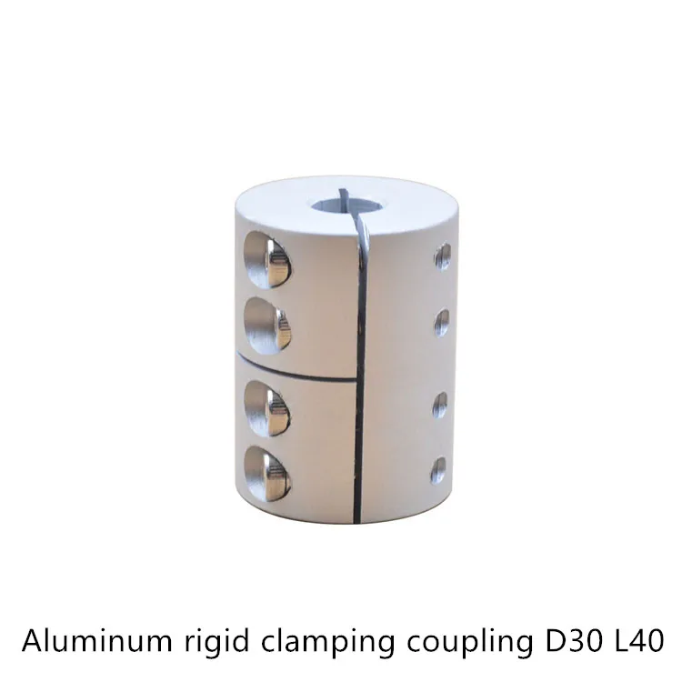 Aluminum alloy coupling diameter 30mm length 40mm clamping rigid Coupling