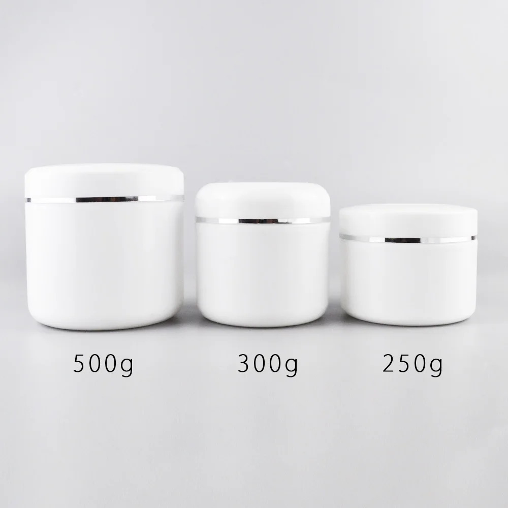 Plastic Jars Hair Product Plastic Container With Lid For Cosmetic Packaging Cream Container