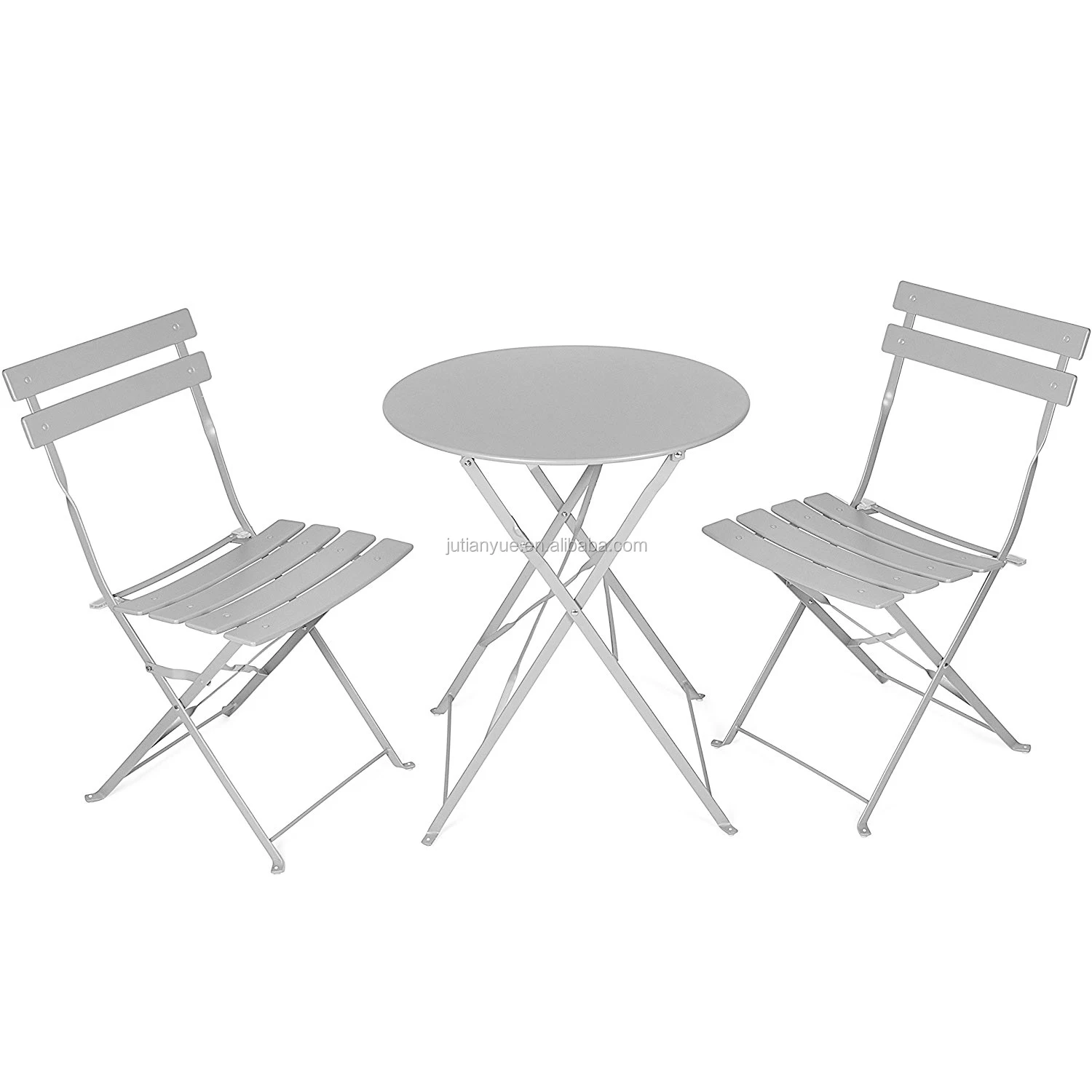 Patio Metal Table And Chairs Wrought Iron White Outdoor Bistro Set Buy Metal Outdoor Garden Chair And Table