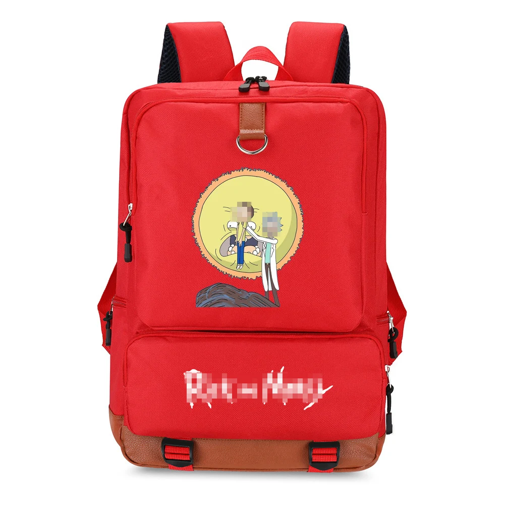 

New Arrival Oxford Rick Morty Backwoods Bookbags Back Pack Laptop Travel Cookie Backpack School Bag