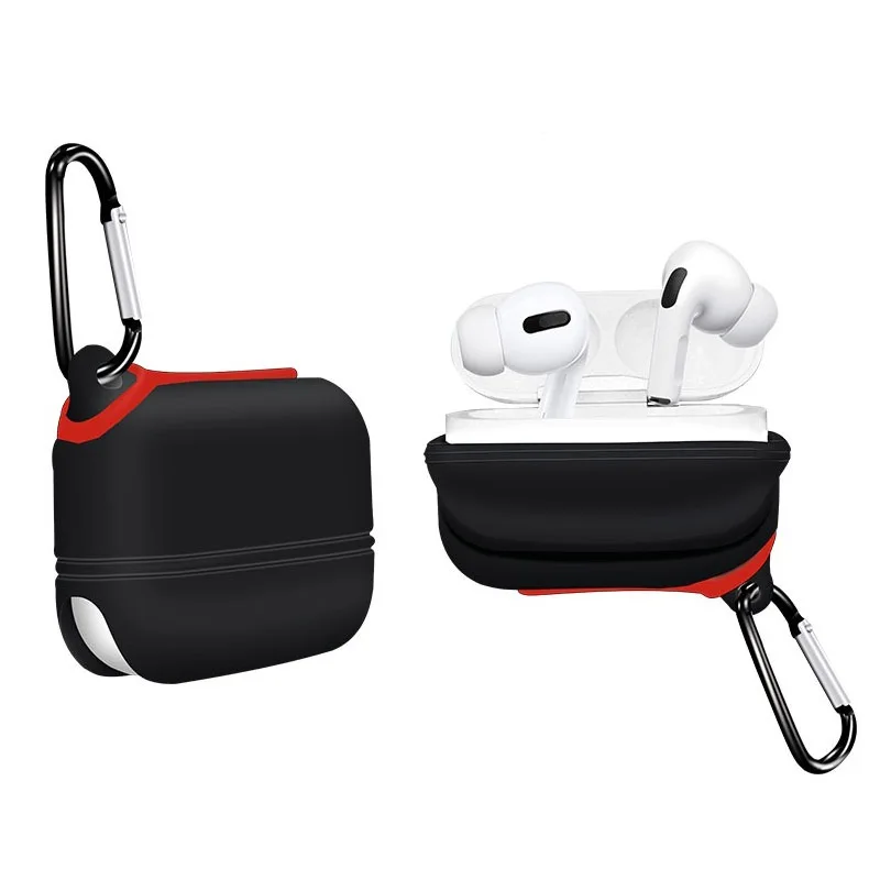
Hot Sale Eco friendly waterproof silicone Case Headphone Bubble Earphone Case for Airpod case 