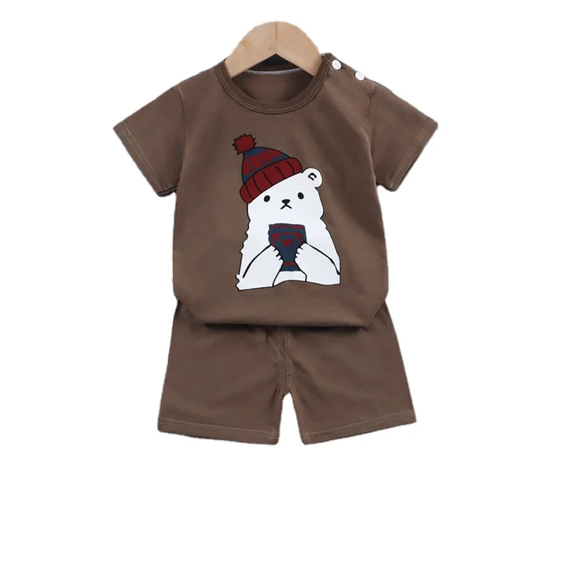 

latest design children boutique clothing kids clothes baby boy summer clothes 2 pieces sets clothes for kids children set, Picture