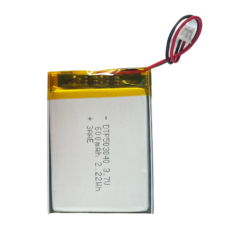 

Rechargeable lithium custom 30*40mm 3.7V lipo batteries 503040 600mAh 650mAh 700mAh bulk cell rechargeable li-polymer battery