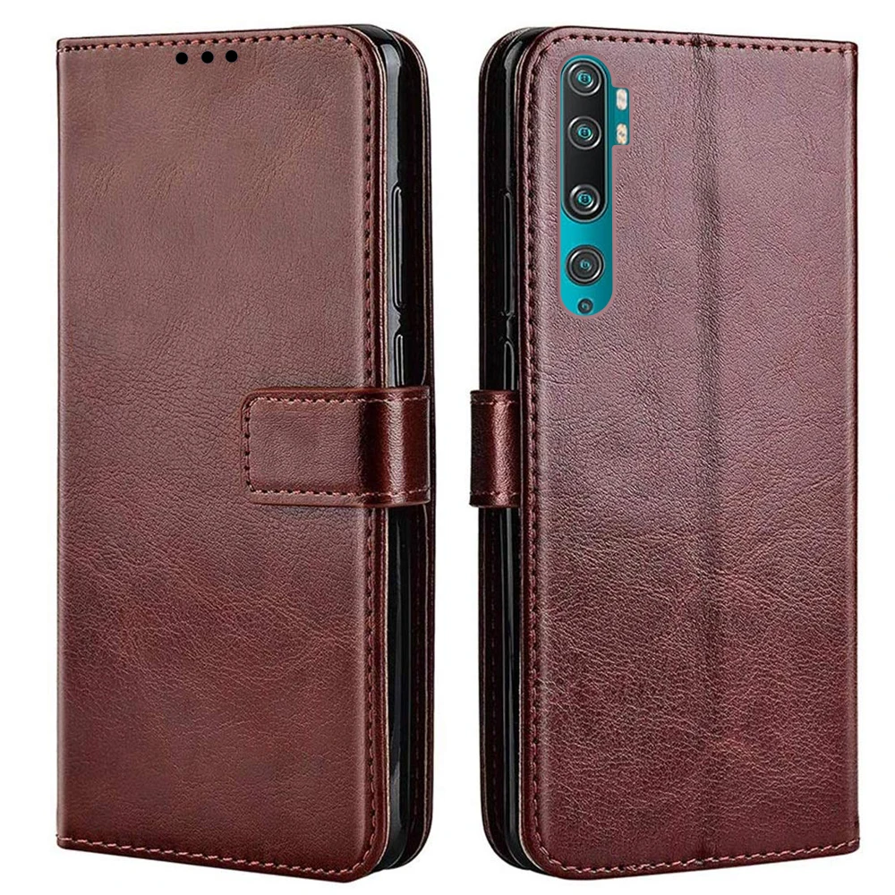 

Laudtec Wallet Stand And Shock Proof Mobile Phone Cases for Xiaomi Mi Note 10 Pro Leather Envelope