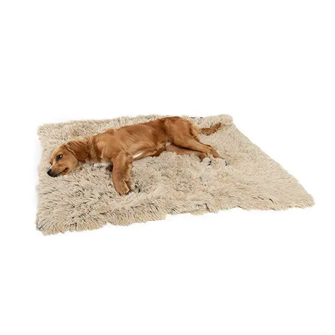 

Wholesale Plush Double Layer Large Pet Blanket Fleece Pet Throw Blanket Mat For Dogs, 6 colors