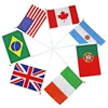custom printed hand held mini size guyana flag