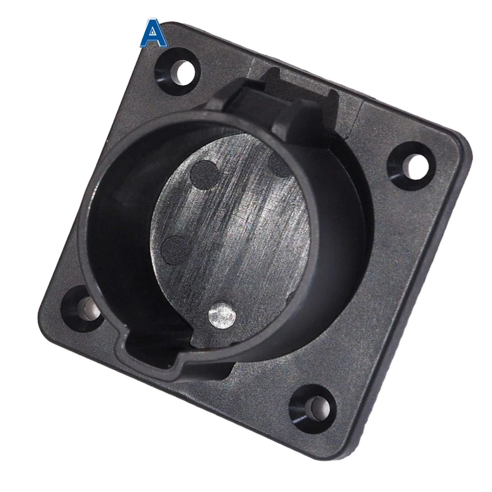 

J1772 Type 1 EV Plug Dummy Holder for Type 1 charger connector, Black