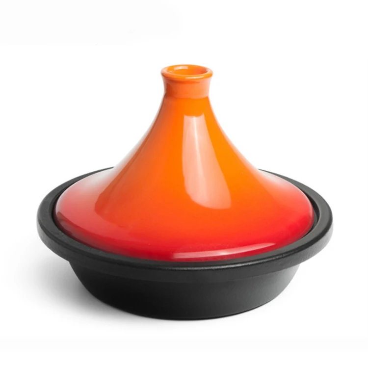 

Enamel cast iron tagine eco-friendly cookware casserole