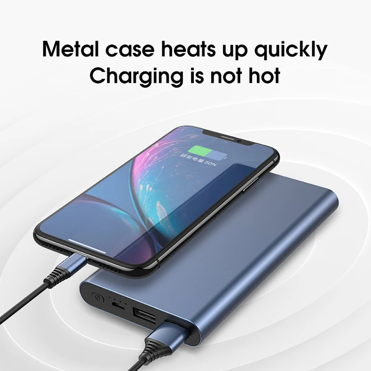 Ultra Thin 20000mah Portable External Battery Charger Power Bank For